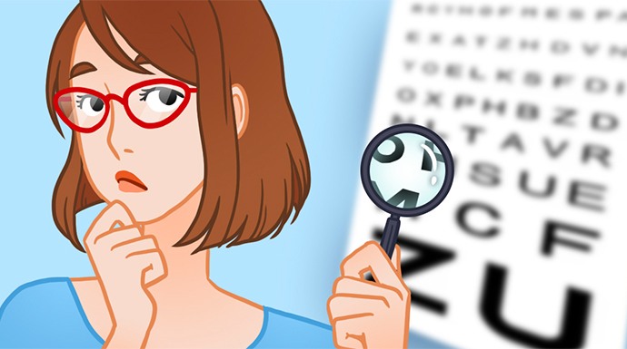 Sclérose en plaques : Charlotte va consulter une ophtalmologue à cause de troubles de la vision.