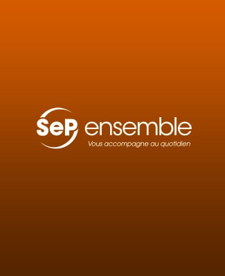Visuel orange et logo Sep Ensemble blanc si pas de visuel d’article