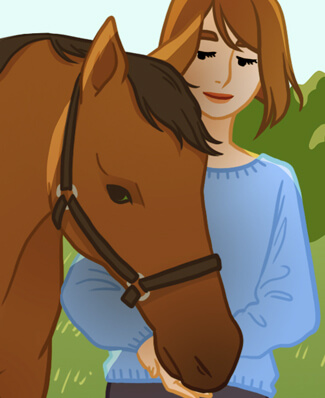 Charlotte se maquille